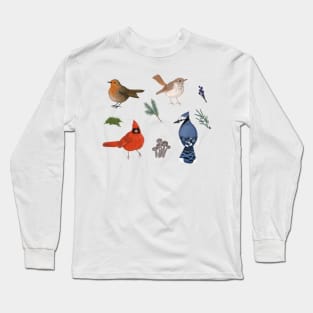 Backyard Birds Long Sleeve T-Shirt